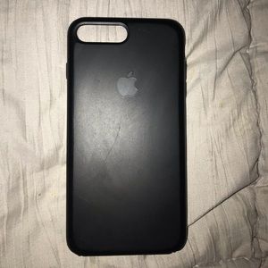 black apple case iphone 7/8+